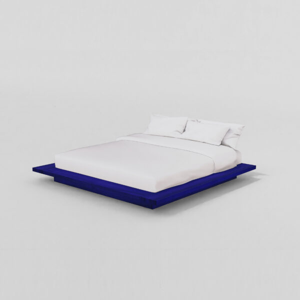 Cama King Azul Frida